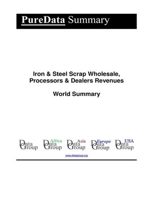 cover image of Iron & Steel Scrap Wholesale, Processors & Dealers Revenues World Summary